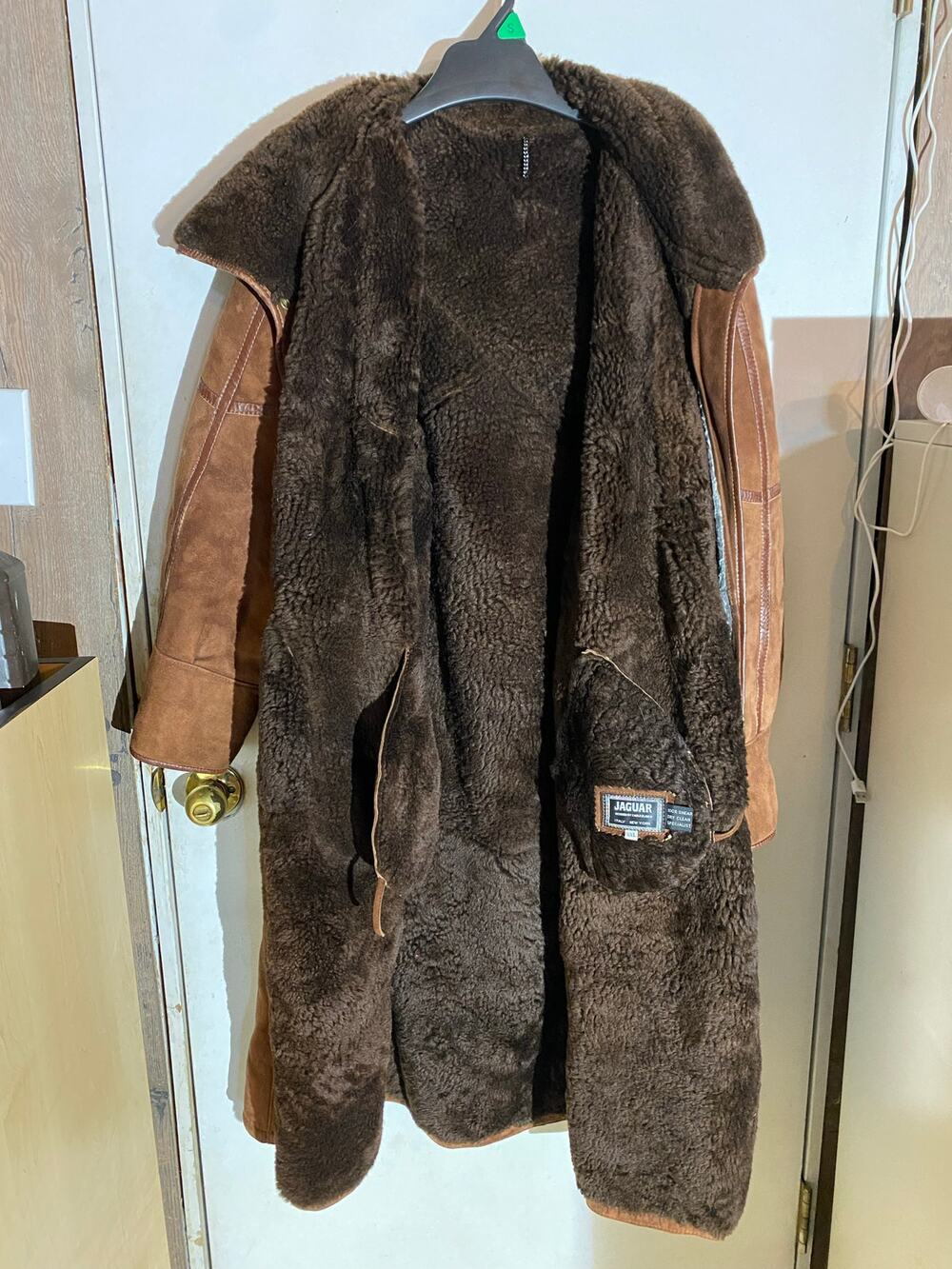 Jaguar 100% Shearling Coat XXL
